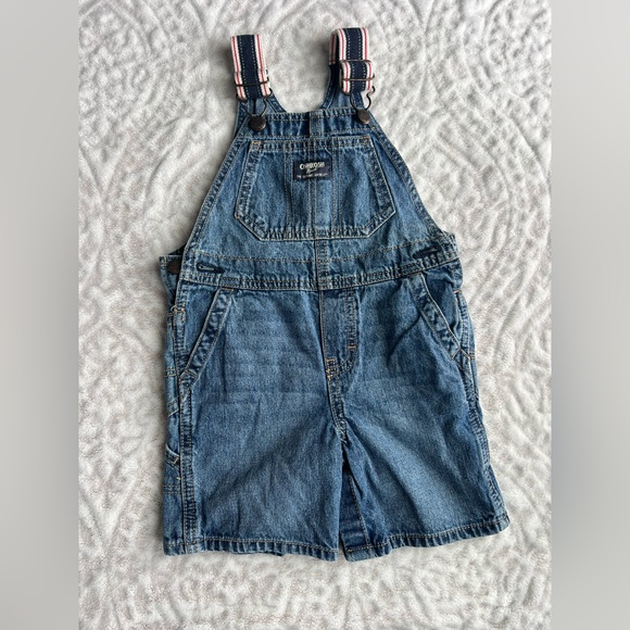 OshKosh B'gosh Other - OshKosh B'gosh Blue Denim Kids Short Overalls